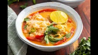 Thai Curry Soup with Chicken