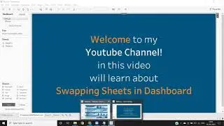 Tableau Tutorials Swapping/Replacing Sheets in Dashboard