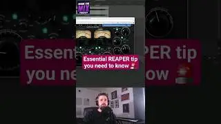 🚨 THE essential REAPER DAW tip you need to know 