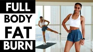 FULL BODY FAT BURN 🔥 Workout | NO JUMPING! NO SQUATS! NO LUNGES!