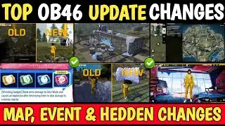 OB46 UPDATE HEDDEN CHANGES IN FREE FIRE | NEW UPDATE MEIN KYA AAYA HAI | OB.46 UPDATE CHANGES FF ?