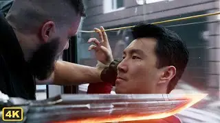 Bus Fight Scene | Shang-Chi and the Legend of the Ten Rings 4K