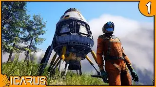 ATERRIZAMOS EN UN PLANETA DESCONOCIDO | Icarus [1] | Gameplay español