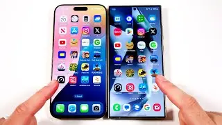 iPhone 16 Pro Max vs Galaxy S24 Ultra Speed Test