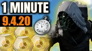 Xur in 1 MINUTE - (9.4.20) One HIGH ROLL DROP! [Destiny 2]