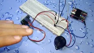 Simple Motion detecting circuit using BC547 NPN Transistor without Arduino Motion detecting circuit