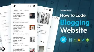 [ Part 1 ] - Code MERN Blogging website | Fully Working Blog Editor ( MongoDB, ReactJS, Nodejs )
