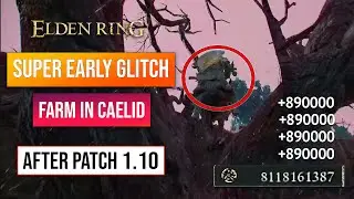 Elden Ring Rune Farm | Early Rune Glitch After Patch 1.10! 800K Runes Per Second!