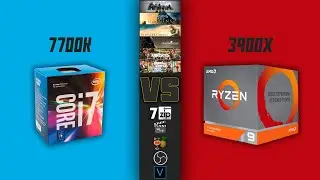 Intel 7700K vs AMD 3900X - Benchmark