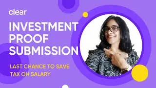Investment Proof Submission: Income Tax Declaration | Save taxes | FY 2022-23