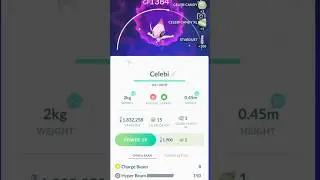 Shiny Celebi is returning! 😱✨ #pokemon #PokemonGO #ShinyCelebi