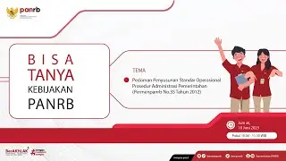 [LIVE] Bisa Tanya Kebijakan PANRB: SOP Administrasi Pemerintah (Permenpanrb No.35/ 2012)