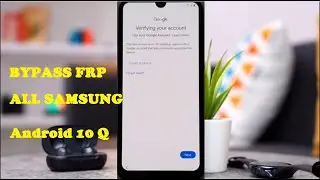 Unlock Gmail Account to Bypass FRP All Samsung Android 10 Q July 2020 Security Update.