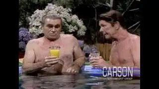 Johnny Carson as Ronald Reagan and Brezhnev Summit