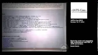 Reducing costs and expanding XML submissions with PDF to JATS conversion.