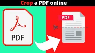 How to Crop a PDF online - pdf file crop kaise kare