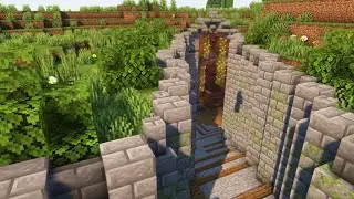 Minecraft:- Cave House Building Time-lapse.