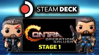 Contra Operation Galuga - Stage 1 | SteamOS 3.5.17 | Steam Deck OLED LCD