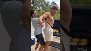 How to mess with your mates at a BBQ! 😂 #funny #shorts #food  #ytshorts