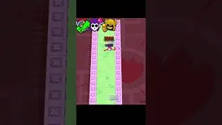 КТО ДАЛЬШЕ ПРОЙДЁТ ДОРОЖКУ ИЗ ЯДА #brawlstars #newbrawl #games #btawlstars #funny  #angelboy