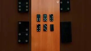 Одна доминошка перевёрнута. Какие на ней цифры?