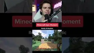 Hyper realistic Minecraft is real?🤩😨