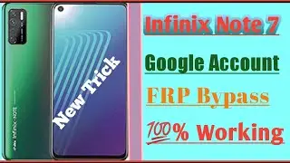 Infinix Note 7(X690)FRP Bypass Android 10 ||Google Account Unlock ||Infinix X690