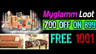 Myglamm 700 Free Product 👍 Pepperfry 1001 Free Loot🔥 Myglamm, Pepperfry Free Products