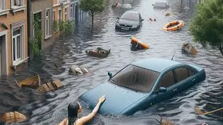 Worst flood in Warsaw. The Polish capital is paralyzed