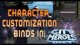 Character Customization Binds for City of Heroes