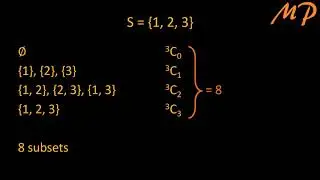 The Cardinality of a power set... and the sum of combinations