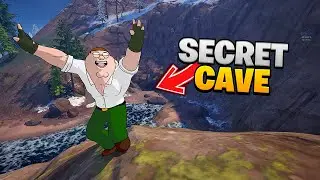 Secret cave in #fortnite 🔥