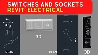 EAZIEST Way to Place Sockets and Switches in Revit