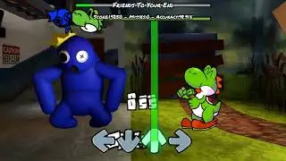 Friday Night Funkin' - Yoshi In Rainbow Friends
