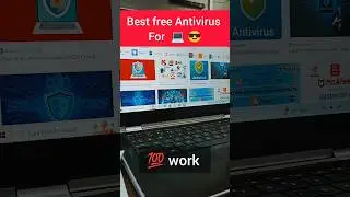 Best free Antivirus for laptop 💻😎 #freeantivirus #bestantivirus #antivirus #microsoft #laptoptricks