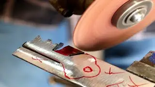 how to make a key with angle grinder || duplicate key kaise banaye