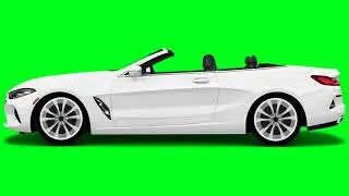 car green screen video। green screen cartoon car । no copyright