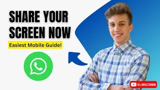 How to Share Screen on WhatsApp Video Call 2024 (EASY WAY!)