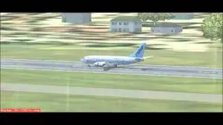 viper 737 pmdg hard landing