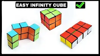 DIY - Paper Infinity CUBE // How to Make an Easy INFINITY CUBE