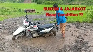 रुकुम र जाजरकोटमा सडकको अवस्था,Condition of road in Rukum and Jajarkot #landslide #flood #travel