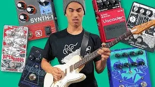 Testing 10 world record breaking guitar pedals!