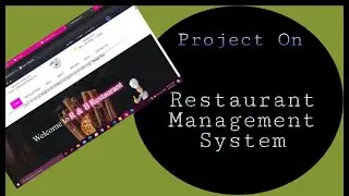 Online Restaurant Management System in PHP / MYSQL || Final Year Project || 2021 project