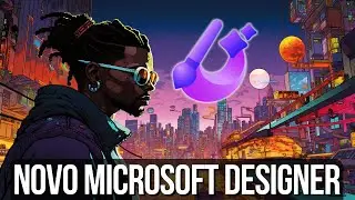 🤯Novo MICROSOFT DESIGNER é incrível e totalmente GRATUITO! #microsoftdesigner