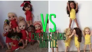 BABY ALIVE Cheerleading Battle Team VS Team baby alive videos