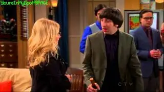 Amy The Human Shield - The Big Bang Theory