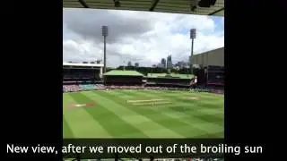 Watching Cricket in Sydney