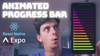Animated Progress Bar Indicator in React Native using Animated API and onLayout