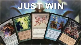 Get Good Scrub - Just Win - Alt Win Cons - Free Winds [MTG / EDH / Magic: The Gathering]