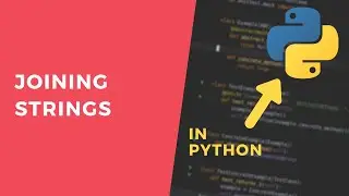 Join Strings in Python - 1 Minute Python Tutorial 